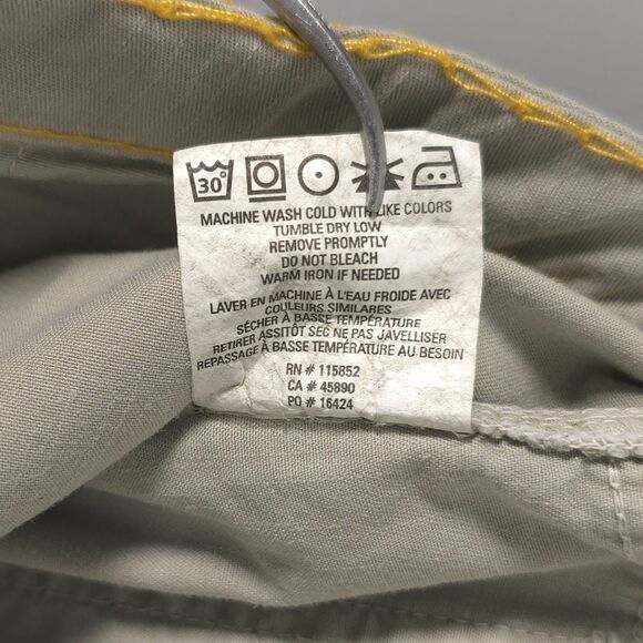 GRAMICCI Women’s Pants Size 6 Straight Flare Drawstring Hiking Gray Green - Picture 12 of 12